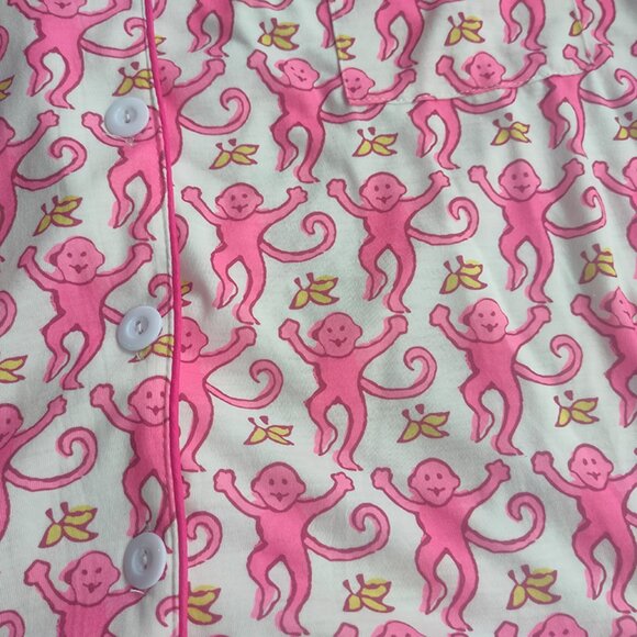 Roller Rabbit Cute Monkey Pajamas Set - Picture 4 of 7